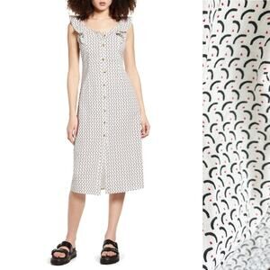 billabong x sincerely jules love tripper midi dress